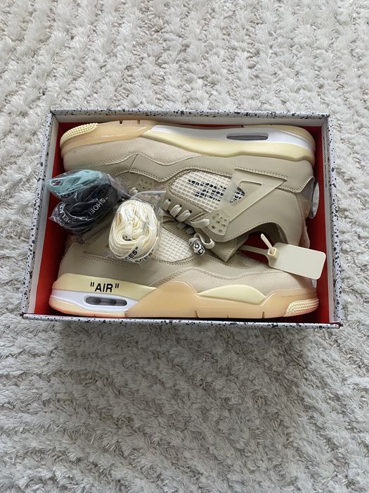 Adidasi Air Jordan 4 low trainers