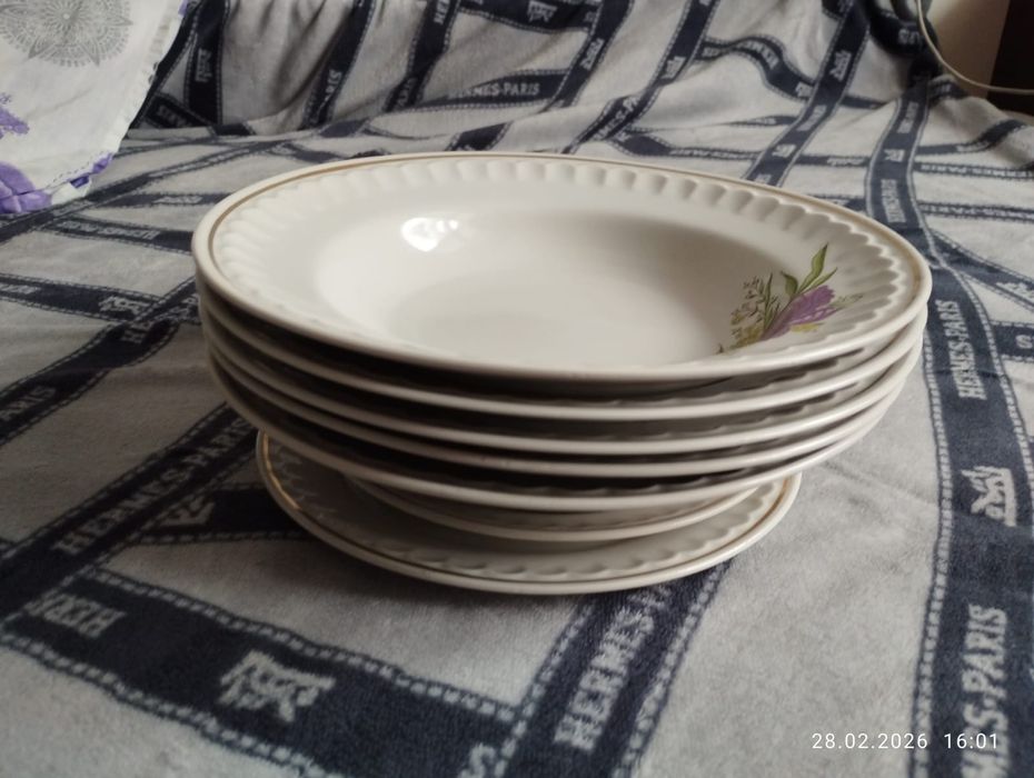 Посуда советская, тарелки