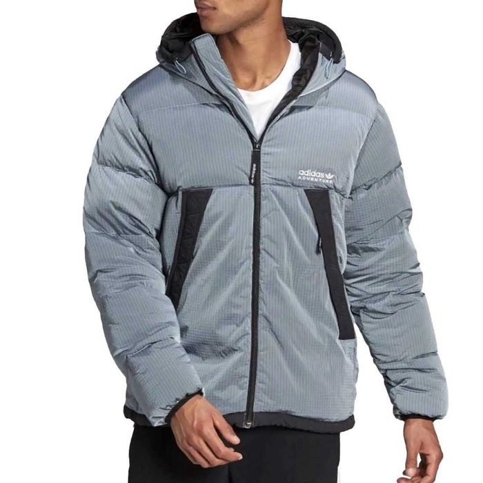 ADIDAS H13580 Adventure Down Puffer Мъжко Спортно Зимно Пухено Яке S-M