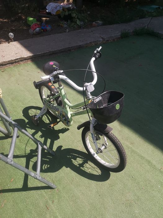 Детски велосипед Makani 16" кошничка и помощни колелета