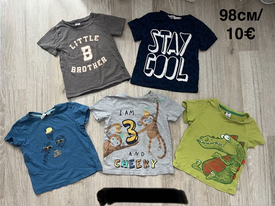 Нови Употребявани пролетни и летни дрехи за момче 98,104см