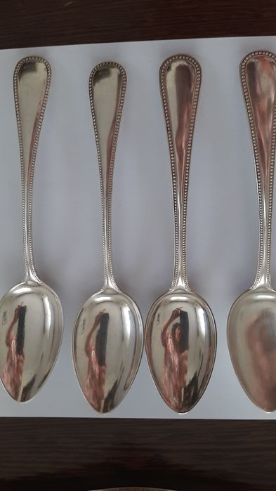 Set  linguri argintate C. G. Hallberg