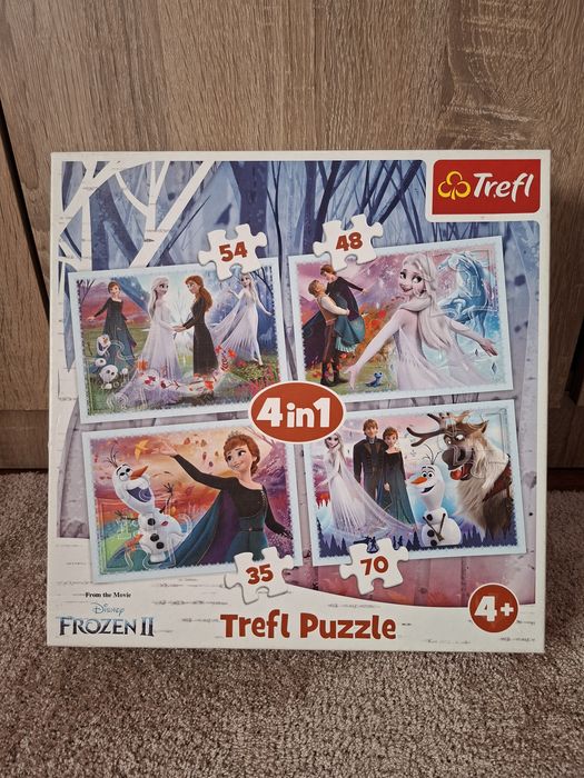 ПРОМО!!! Лот игри и пъзели "Замръзналото кралство"