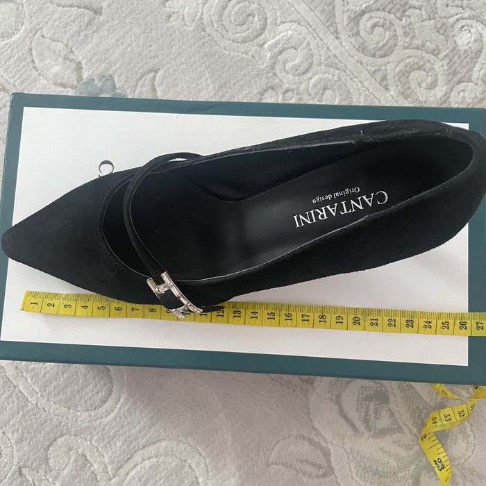 Туфли замшевые 35 размер