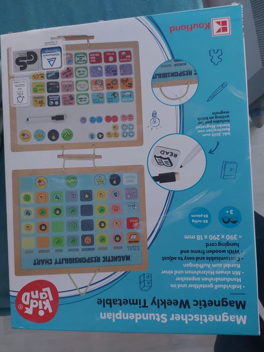 Planificator copii lemn