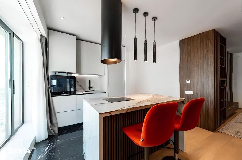 Apartament premium 3 camere | One Verdi Park | Etaj 18 vedere spre lac