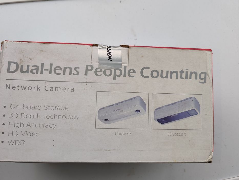 Camera supraveghere IP cu lentila duala si people counting Hikvision D