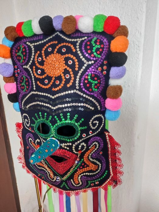 Кукерска маска, гугла, уникат, арт, декорация