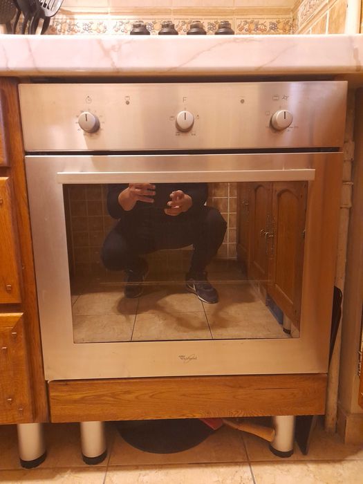 Plita si cuptor incorporabil  electric + gaz  Whirlpool