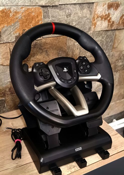 Volan + Pedale Gaming HORI PS4/PlayStation 4/Ps5/PlayStation 5/PC