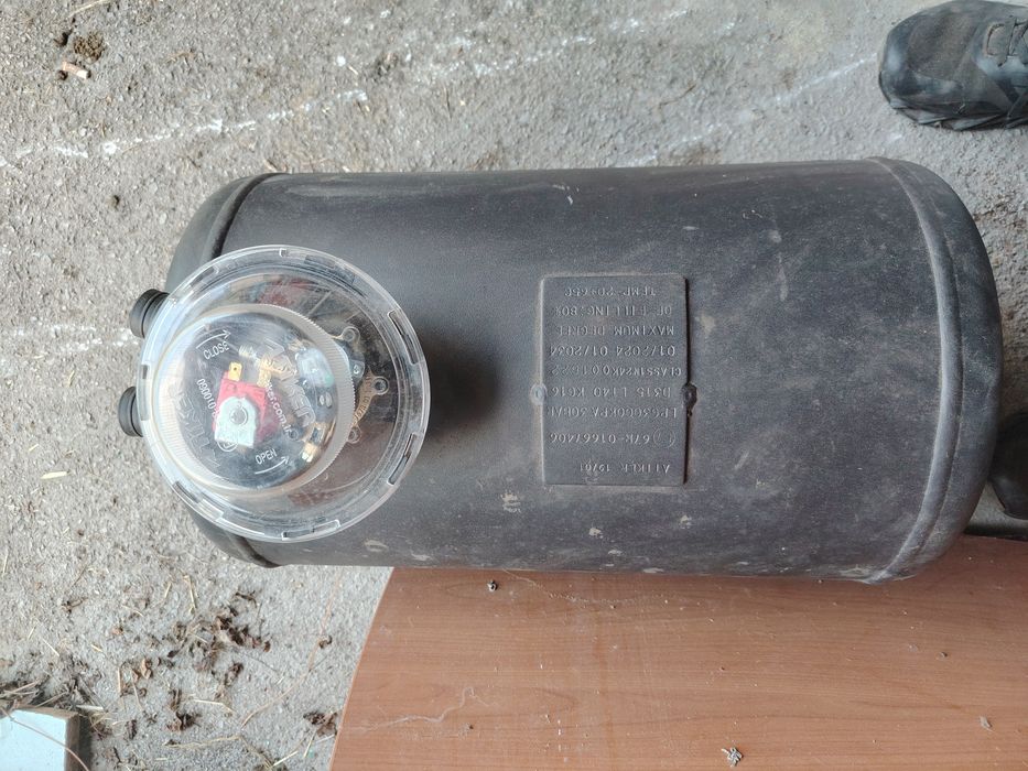 Нова газова бутилка за автомобил 40л. с евро сонда. Произведена 2024г