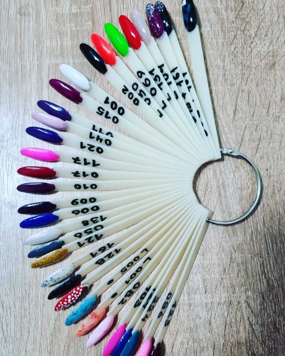 Гель лаки Diva открывались только для образца