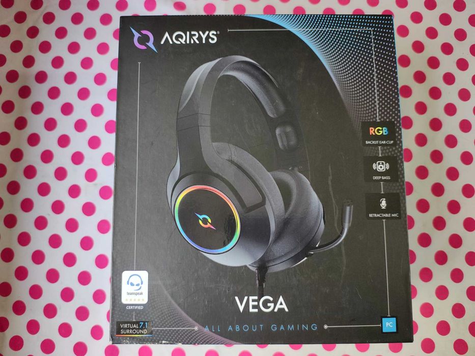 Casti Gaming AQIRYS Vega, 7.1 Surround.