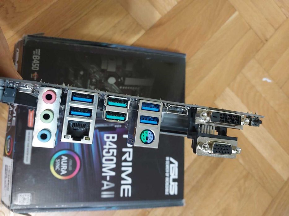 AMD Ryzen 7 3700X + Asus Prime B450M-A II