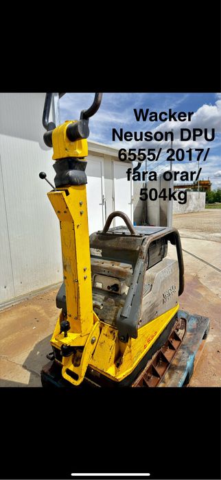 Placa compactoare Wacker Neuson DPU 6555 / 504 kg / 2017 / fara orar