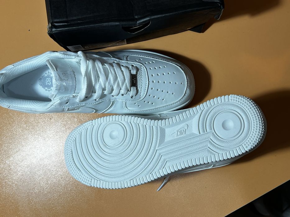 Nike Air Force 1 triple white NOU Premium 1/1