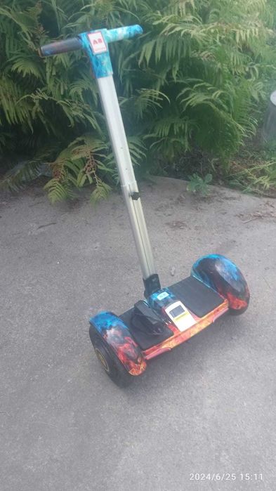 Продам сигвей с ручкой