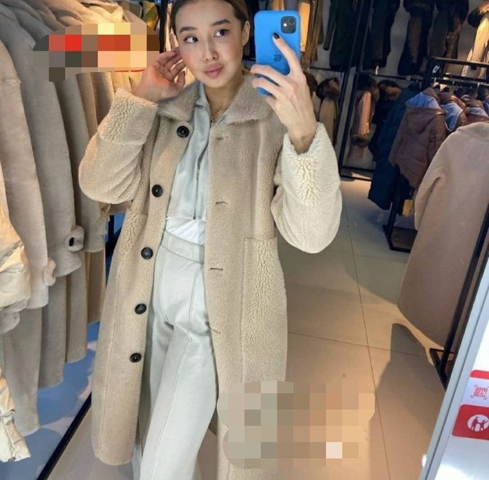 Продам шубу овчина норка