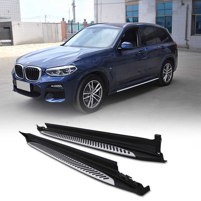 Степенки за прагове за BMW X3 (G01) / X4 (G02) (2017+) - Комплект