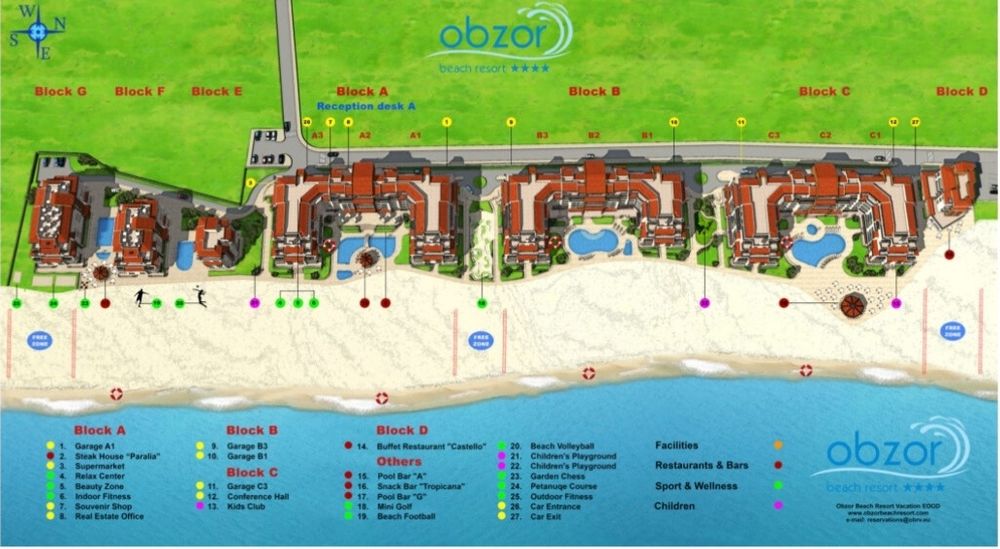 Почивка в Обзор двустаен апартамент.