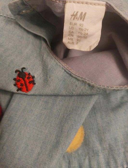 Lot set rochite zara si h&m 18-24 luni marime 92, ca noi