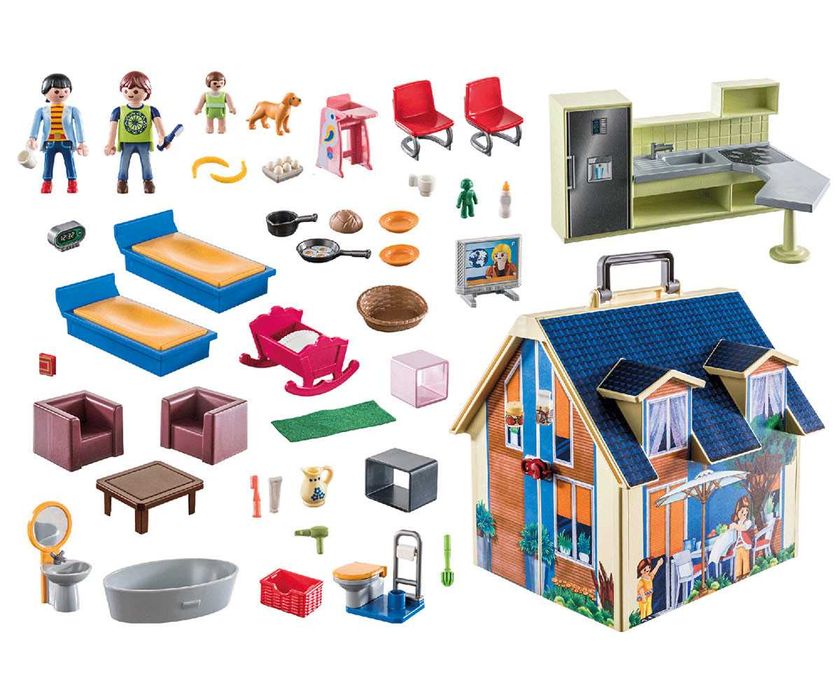 Playmobil Dollhouse - Мобилна къща за кукли