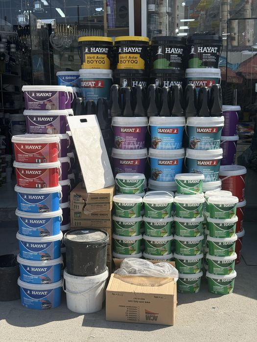 HAYAT va boshqa turdagi kraska emulsiya maxsulotlari