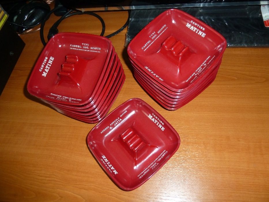 Set 15 scrumiere cantina matine Castel del Monte