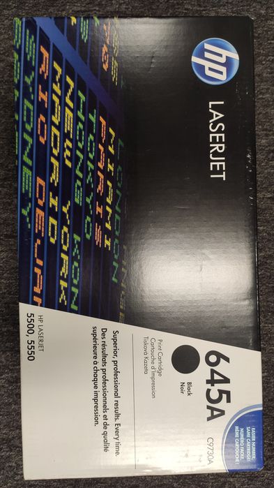 Тонер HP C9730A Black ориг (645а)