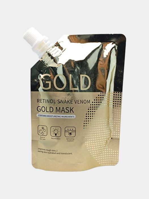Acid Gold Mask — yuzdagi ajinlarni yo'q qiluvchi oltinrang qalin krem
