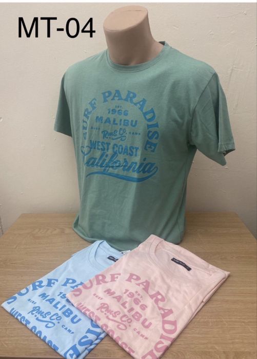 Мъжки тениски на едро 6 бр в серия-15 евро