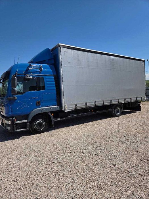 man tgl 8250 an 2014  prelata 7 m max autorizat 8800 kg , impecabil