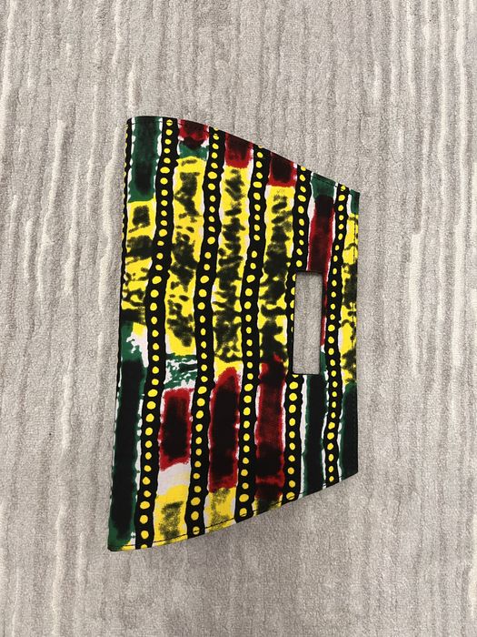 Geanta plic, imprimeu african