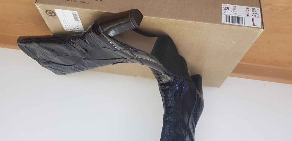 Cizme dama din piele