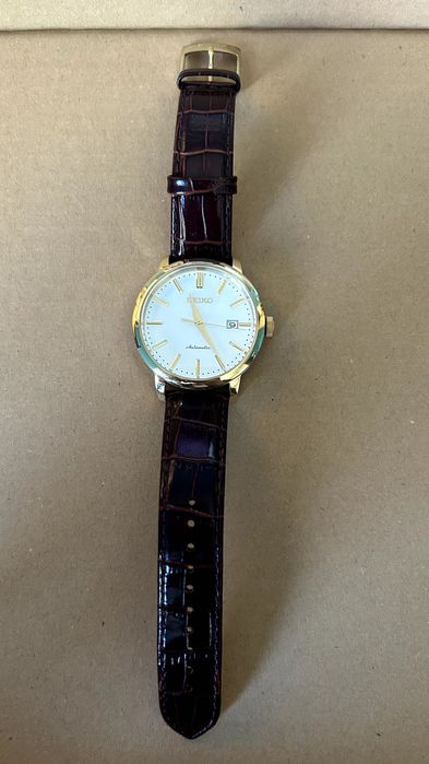 Seiko Automatic SRPH92K1 / 4R35 Automatic – gold tone – stare foarte bună