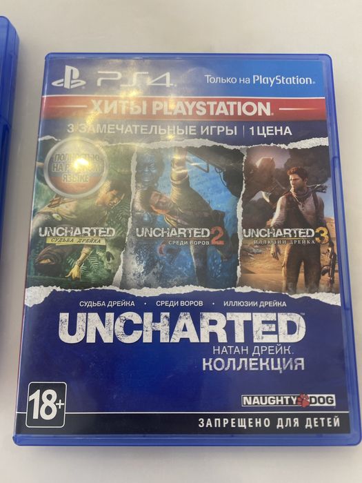 Игры для playStation 4, диски