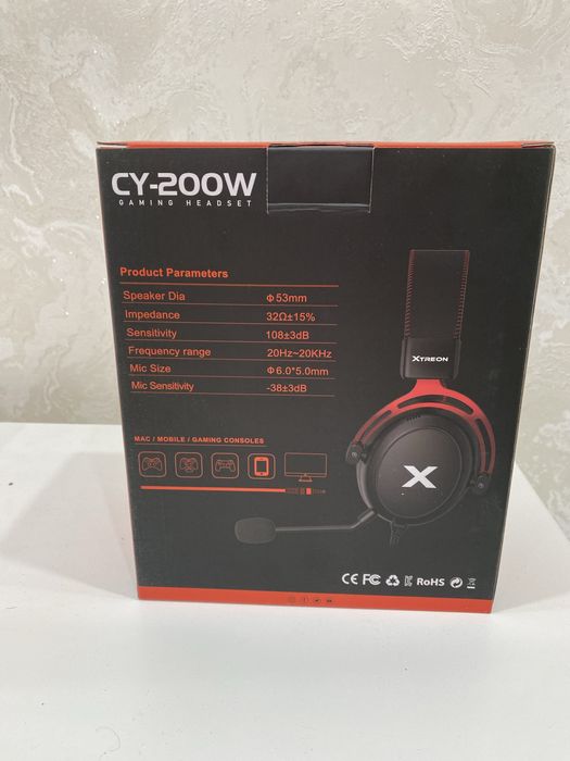 Игровые наушники CY-200W