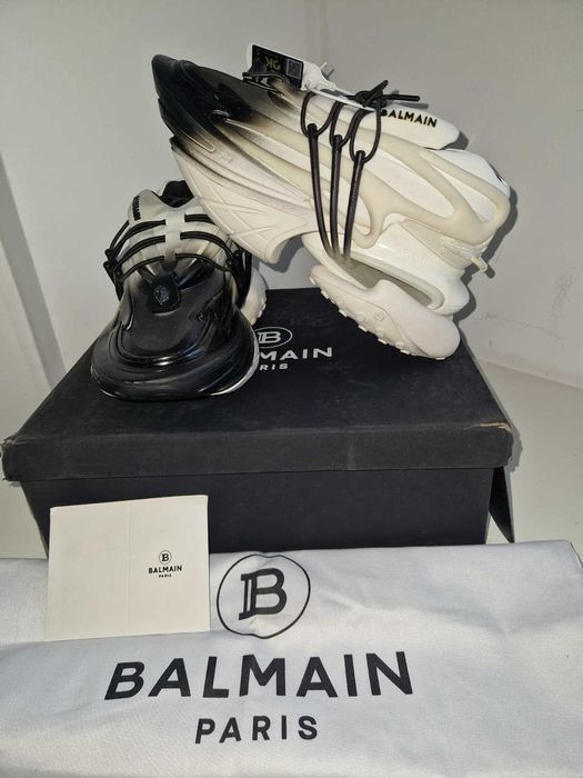 Adidasi Balmain Paris Unicorn White Gradient Size  40  41  43  44