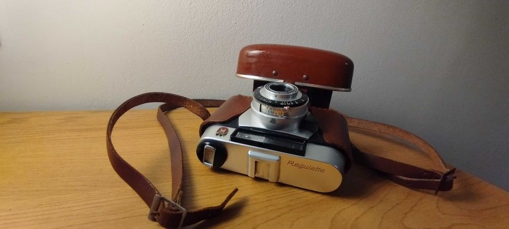 Германски ретро фотоапарат King Regulette 35mm Regula Cassar 45mm 2.8