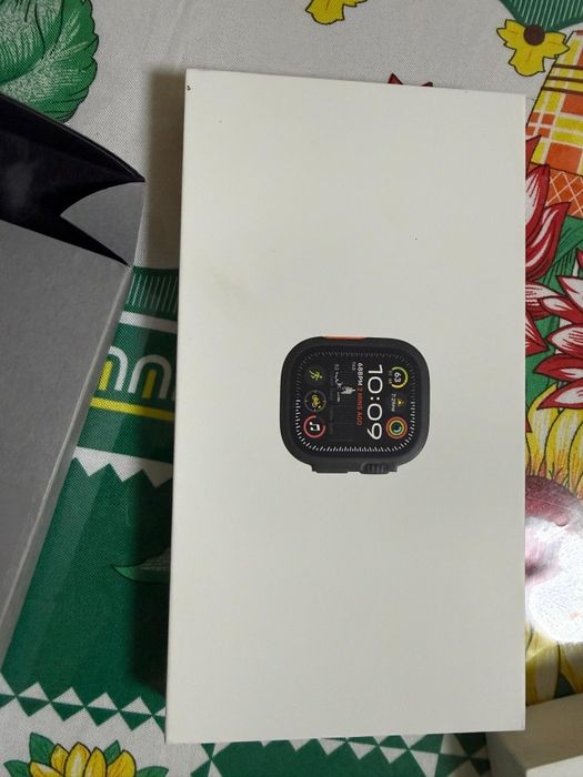 Apple watch ultra 2 49mm black ti black ocean band