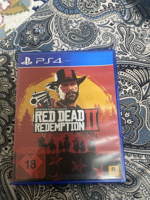 Диск на PS4 Rdr2