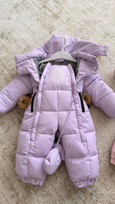 Зимний детский комбинезон