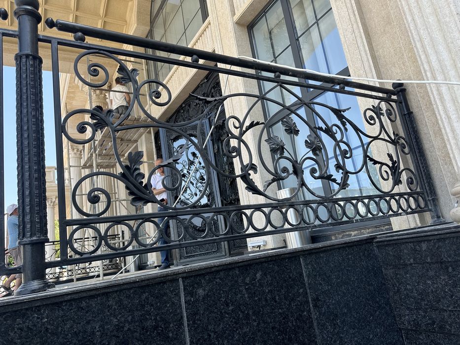 Танловда адашманг, навес, решётка, перила, ворота, огрождения, цех