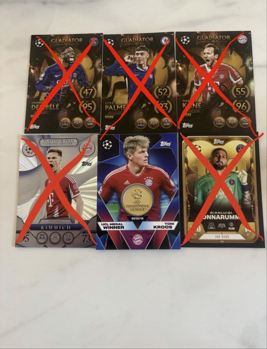 Match attax карти