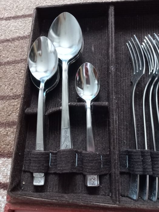 Руски прибори за хранене, неръждаема стомана Нови