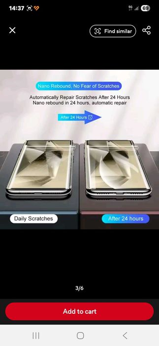 4 folii de protectie ecran hydrogel film, pentru Samsung Galaxy S23+