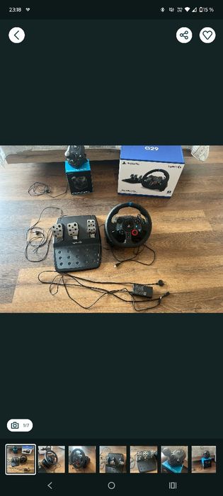 Kit logitech g29 in garantie