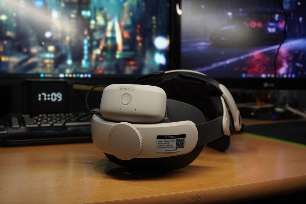 Meta Quest 3 с креплением Bobovr M3 Pro