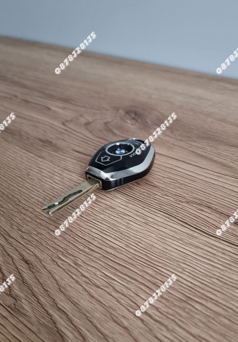 Силиконов кейс за ключ BMW ромбоид черен