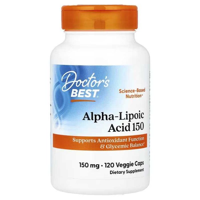 Doctor's Best Alpha Lipoic Acid альфа липоевая кислота Doctors Best